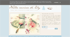 Desktop Screenshot of nellacucinadiely.it